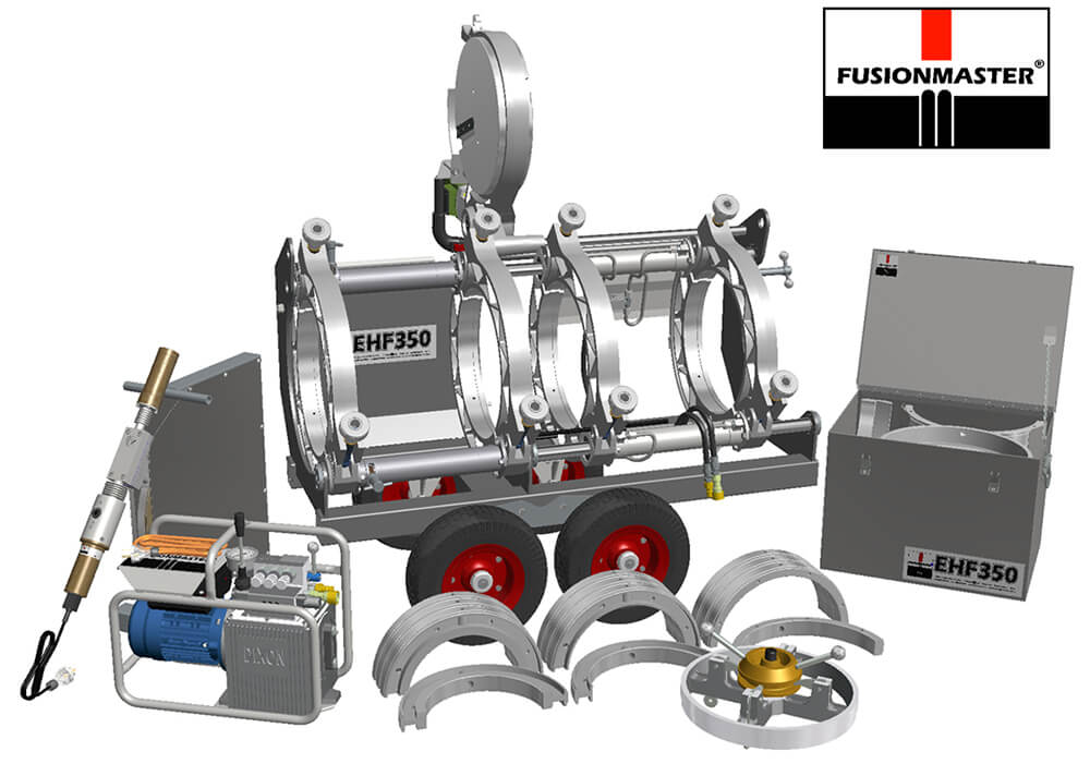 EHF350 HDPE Poly Pipe Welding Machine - Dixon Industries